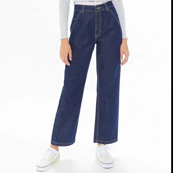 BDG Urban Outfitters Rare Buckle Back Denim Jeans - Picture 1 of 9